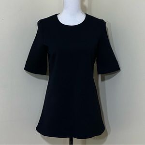 Ann Taylor Women’s Stretch Blouse with Back Zipper – Size XS